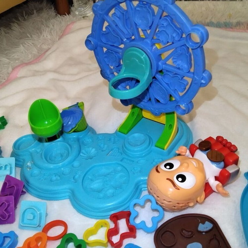 Play-Doh set used, with non-working figure included