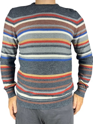 S.Oliver Striped Men's Sweater Medium Multicolor Like New