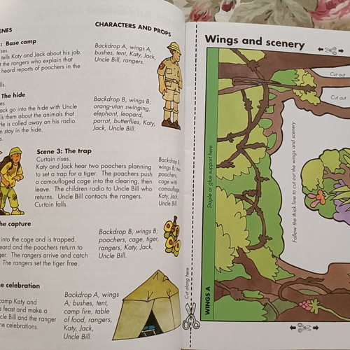 Make Your Own Model Theatre vintage craft book 1993