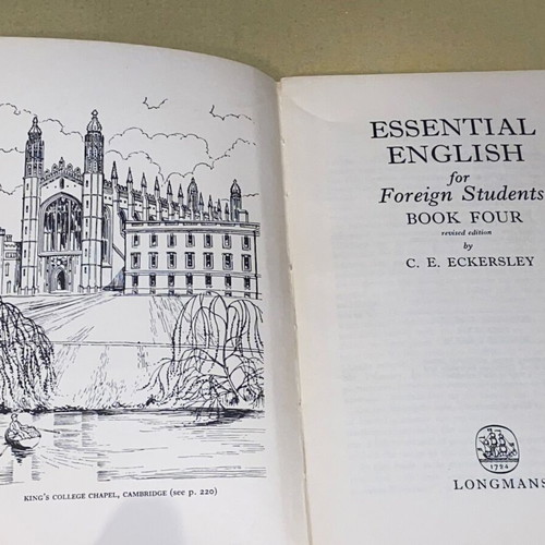 Essential English for foreign Students Book 4 Σαν καινούργιο βιβλίο εκμάθησης Αγγλικών 1965
