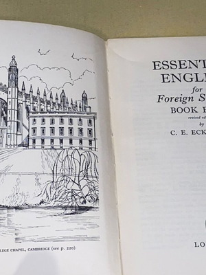 Essential English for foreign Students Book 4 Σαν καινούργιο βιβλίο εκμάθησης Αγγλικών 1965