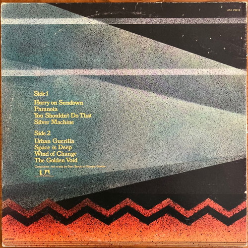 Hawkwind Roadhawks vinyl used, rock, original 1976 edition