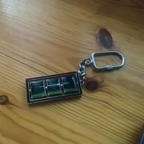 Authentic Manchester United keychain like new