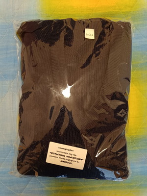 Wooly Pully Sweater new, dark blue with epaulets Police Navy Coast Guard
