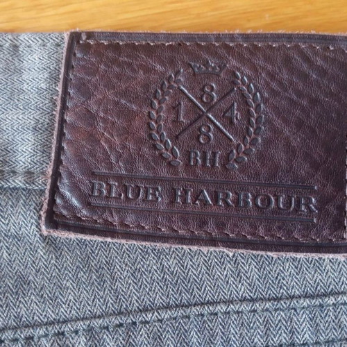 Men's pants M/S Blue Harbour used, grey, size 38x33