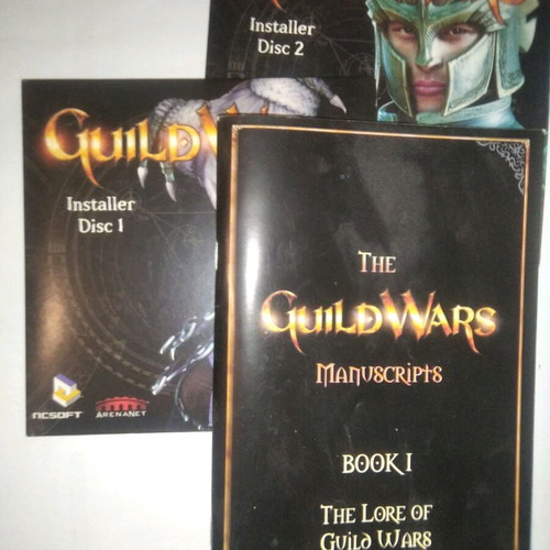 Guild Wars PC game used, 2-disc with light scratches