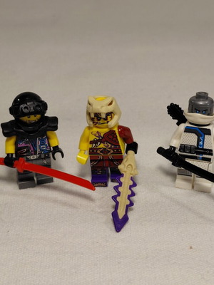 LEGO Ninjago figures, set of 3