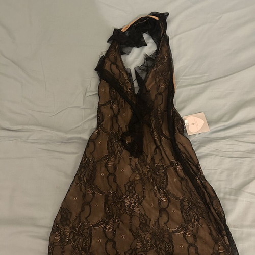 Marmalady evening one-piece new, black, size L