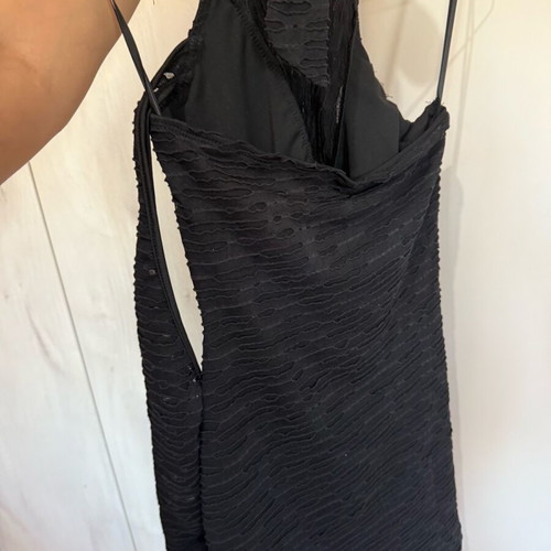 Missguided dress size XS new, knitted fabric, black