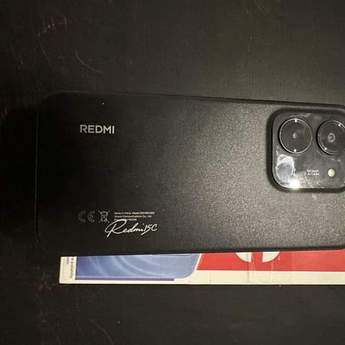 Xiaomi Redmi 15C 128GB 8GB RAM smartphone like new, black