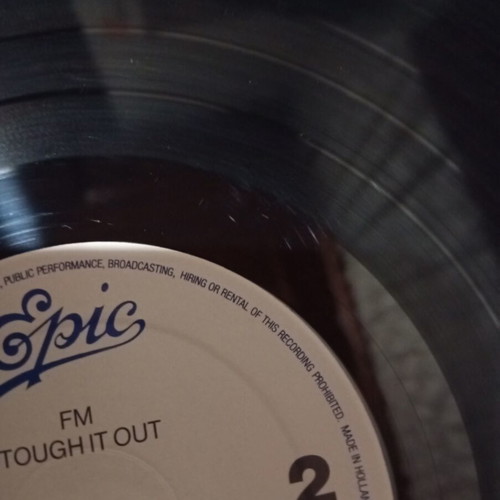 FM Tough It Out vinyl record like new, rock