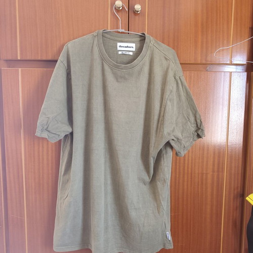 Relaxed fit T-shirt, medium, green