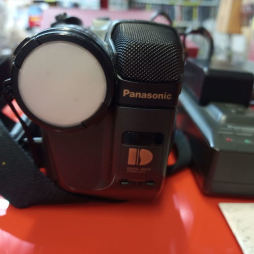 Panasonic VHS-C NV-S6 camera used with charger and cables