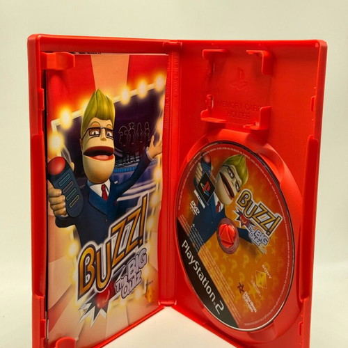 Buzz The Big Quiz PS2 used game