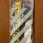 Off-White industrial ζώνη καινούργια, ρυθμιζόμενη, κίτρινη