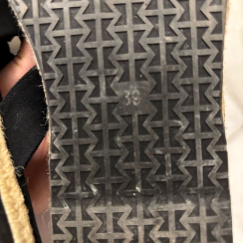 Mules Kalogirou like new, size 39, black and beige