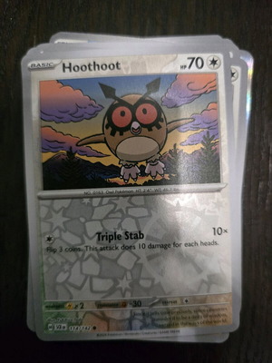 Hoothoot card new