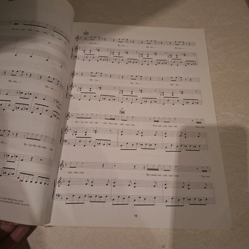 Moulin Rouge piano book used