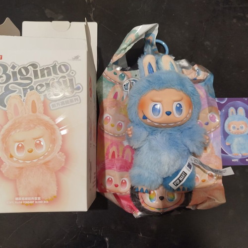 Labubu Popmart Big Intro Energy Hope plush toy like new with box