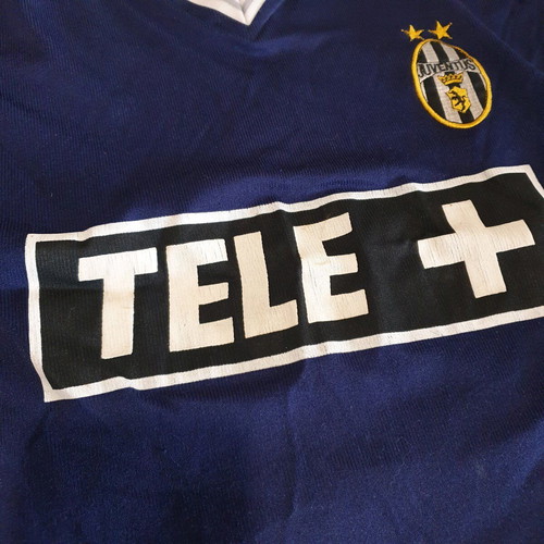 Juventus Replica Long-Sleeve Shirt used, 2000-01 Coppa Italia