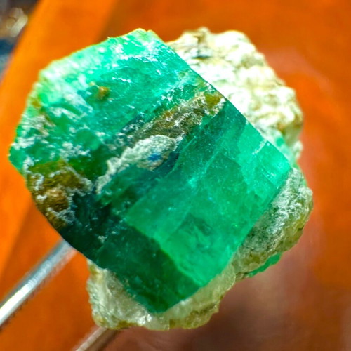 Emerald raw and rare museum-quality natural specimen