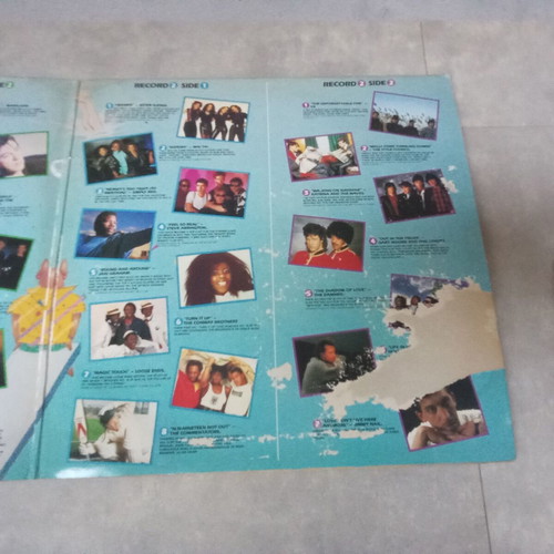 Now 5 double vinyl record collectible used, pop 1980-1985