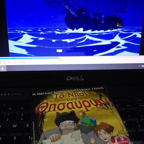 Treasure Island DVD like new, dubbed animated movie