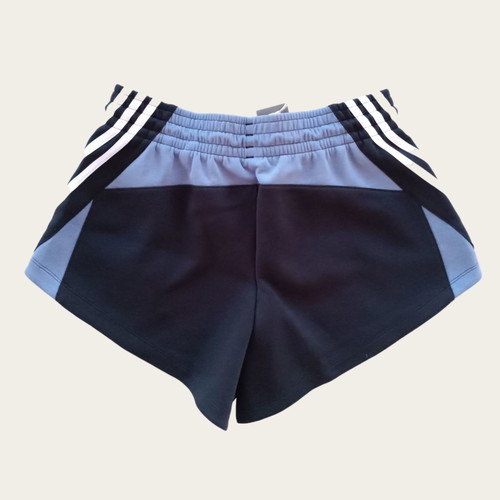 Adidas μαύρο φούρερ σορτσάκι (S)