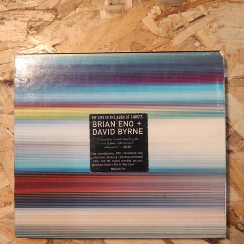My Life In The Bush Of Ghosts CD used by Brian Eno and David Byrne
