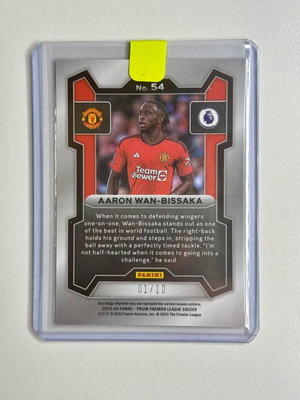 Panini Prizm Gold Pulsar 2023-24 #54 Aaron Wan Bissaka σαν καινούργιο