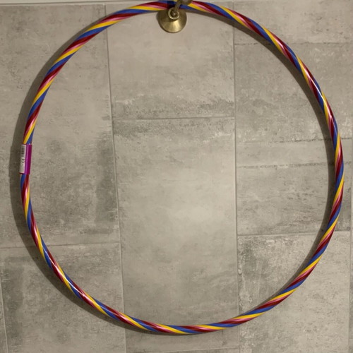 Hula Hoop Toy Multicolored Striped like new