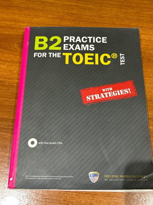 Toeic B2 Practice Exams σαν καινούργιο, 5 CD