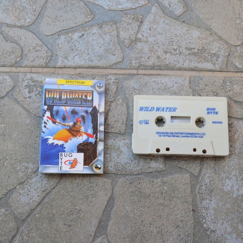 Sinclair ZX Spectrum 48K Wild Water cassette game like new