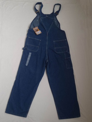 Carhartt men's denim overalls new with tag, size W40 L28, blue