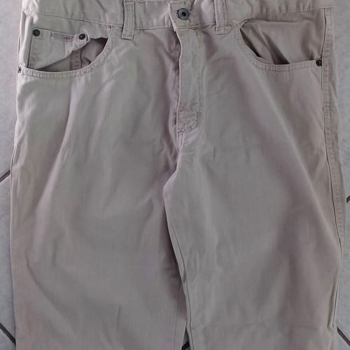 LCDN men's beige pants used, size L