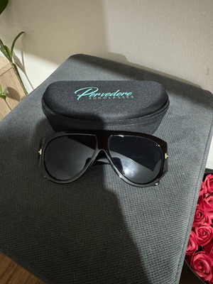Pervedere sunglasses like new with case and cleaning cloth