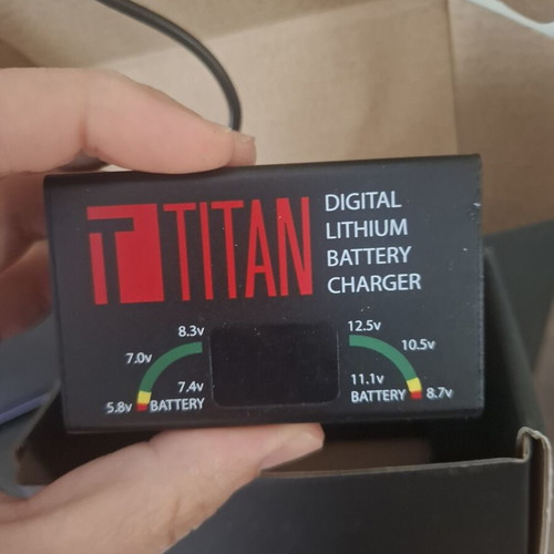 Titan Digital Lithium Battery Charger like new