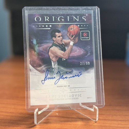 25-26 Panini EuroLeague Origins Becirovic Auto/99 Panathinaikos