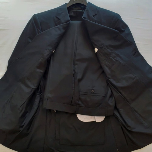 Hugo Boss Baldessarini Silk Suit new, black, classic fit