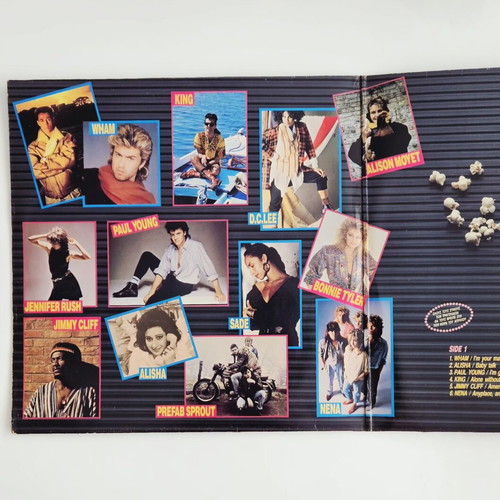 Pop Korn Hits vinyl LP near mint, Greek 1986 compilation