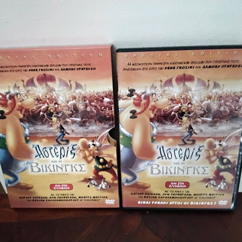 Asterix and the Vikings DVD like new, dubbed