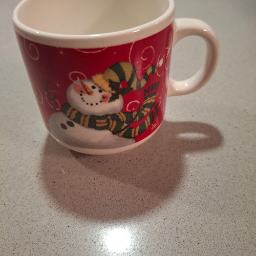 Christmas Mug like new for espresso or Greek coffee