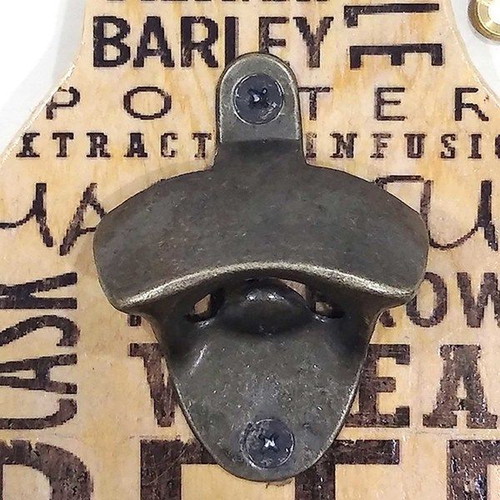 Wooden Bottle Opener 28 cm height.
