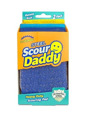 Scour Daddy Steel set of 2 new