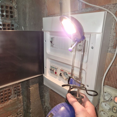 Desk lamp used
