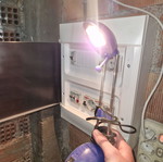 Desk lamp used