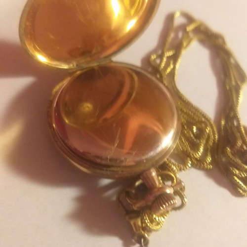 Pocket watch gold-plated like new, Standard U.S.A., collectible 150 years old