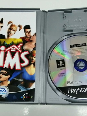The Sims Platinum PlayStation 2 game, English