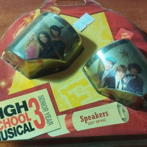 Disney High School Musical 3 USB speakers