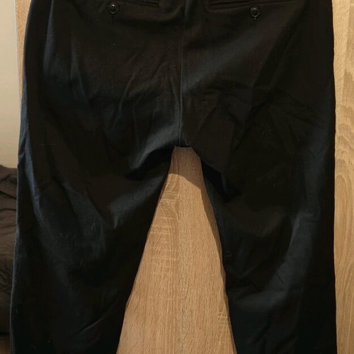 Mens suit pants Tresor 32 used, black, size M